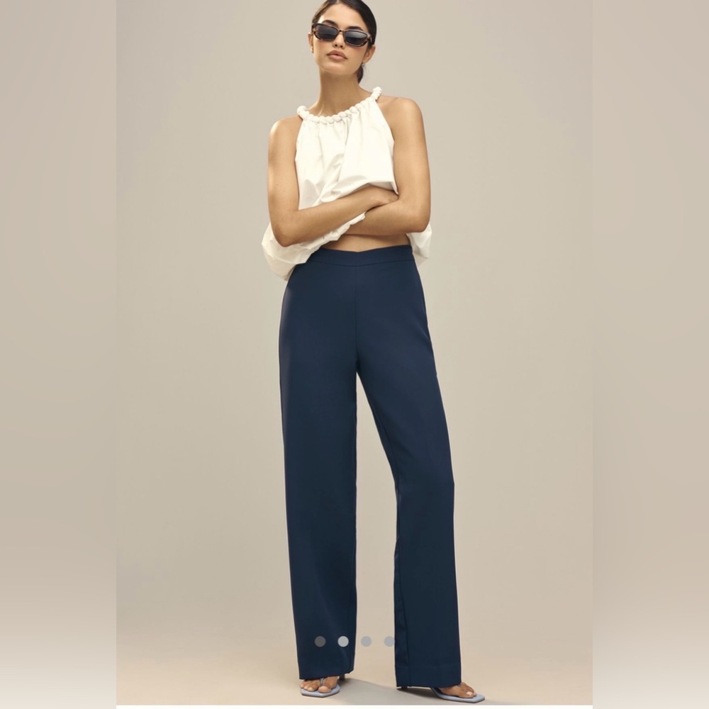Anthropologie Endless Rose Zip-up Trousers NWT size small